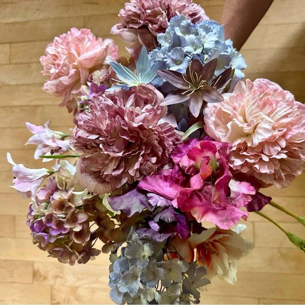 Long Stemmed Silk Flowers